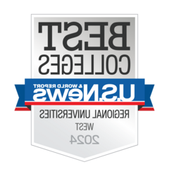 2023-2024 US News & World Report Best Colleges Award for Regional Universities—West